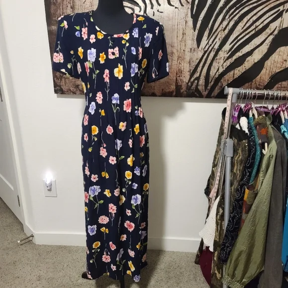 Vintage 90s Jessica Howard floral - Picture 1 of 7